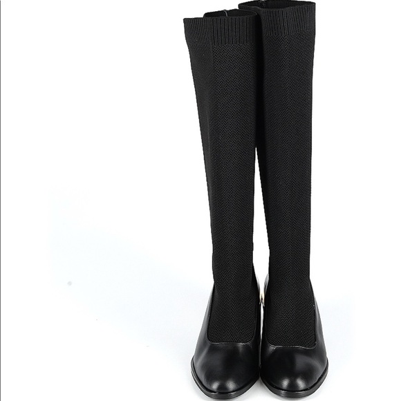 Universal Standard Black Lisbon Tall Boots - Picture 2 of 3